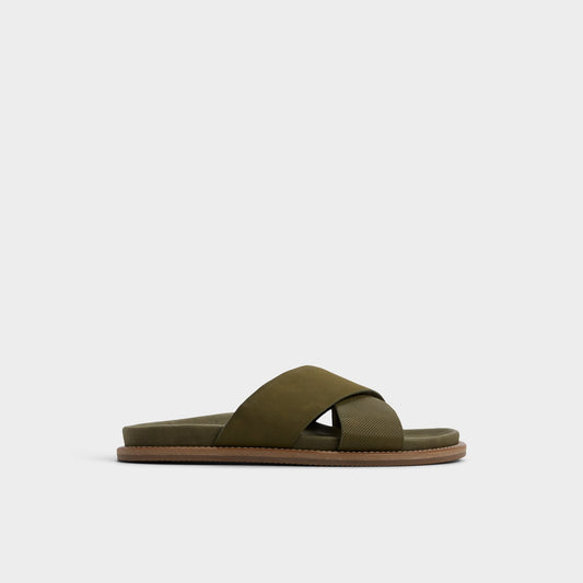 Marrin in Olive - Slide sandal | Aldo