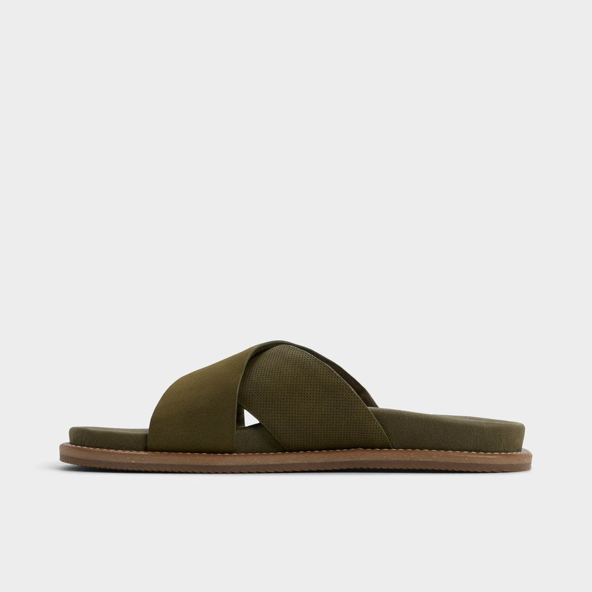Marrin in Olive - Slide sandal | Aldo