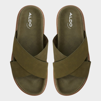 Marrin in Olive - Slide sandal | Aldo