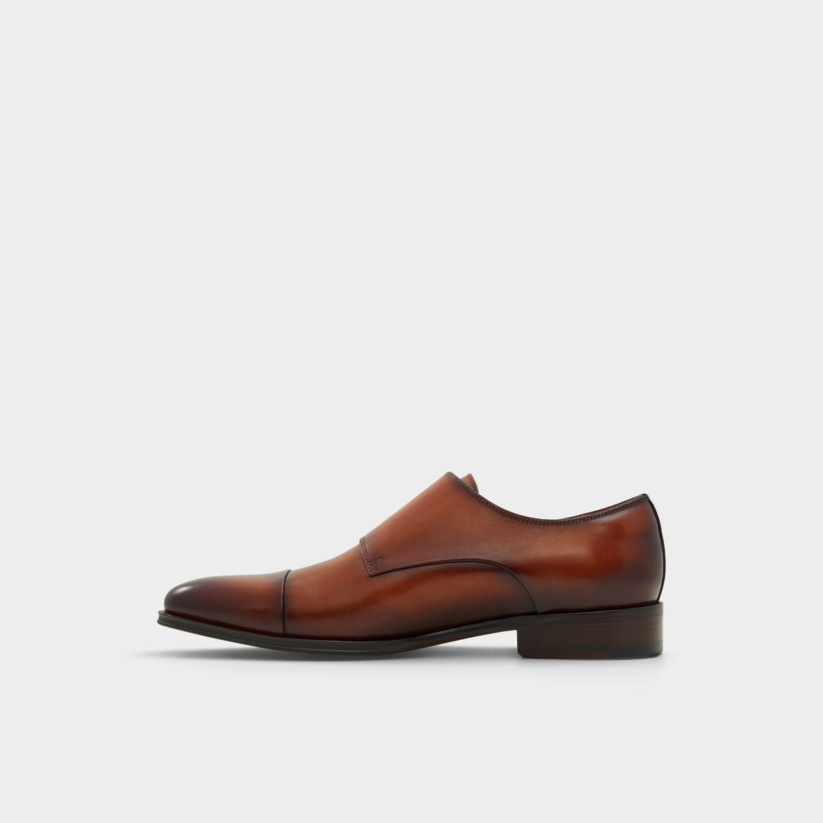Axwell Cognac Men's Dress Shoes - Monkstrap loafer | Aldo