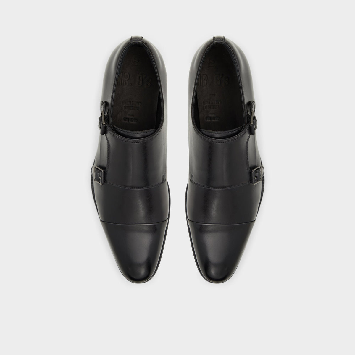 Axwell Black Men's Dress Shoes - Monkstrap loafer | Aldo