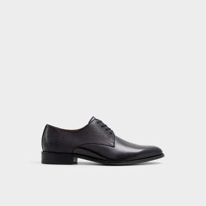 Halbart Black Leather Embossed Men's Oxfords & Lace-ups - Oxford shoe | Aldo
