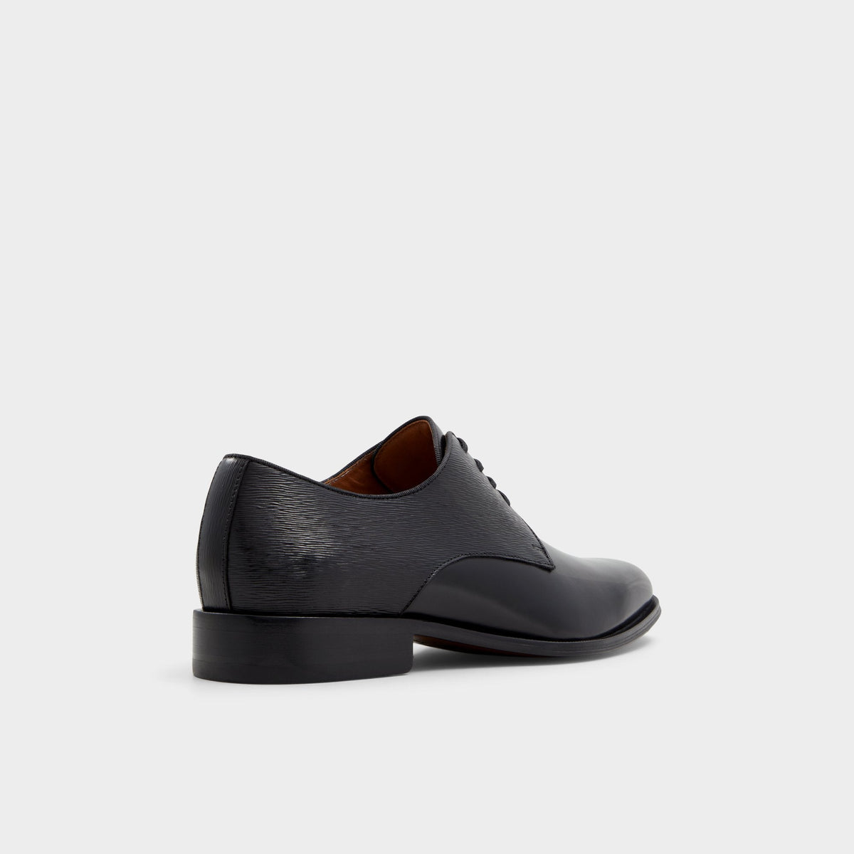 Halbart Black Leather Embossed Men's Oxfords & Lace-ups - Oxford shoe | Aldo