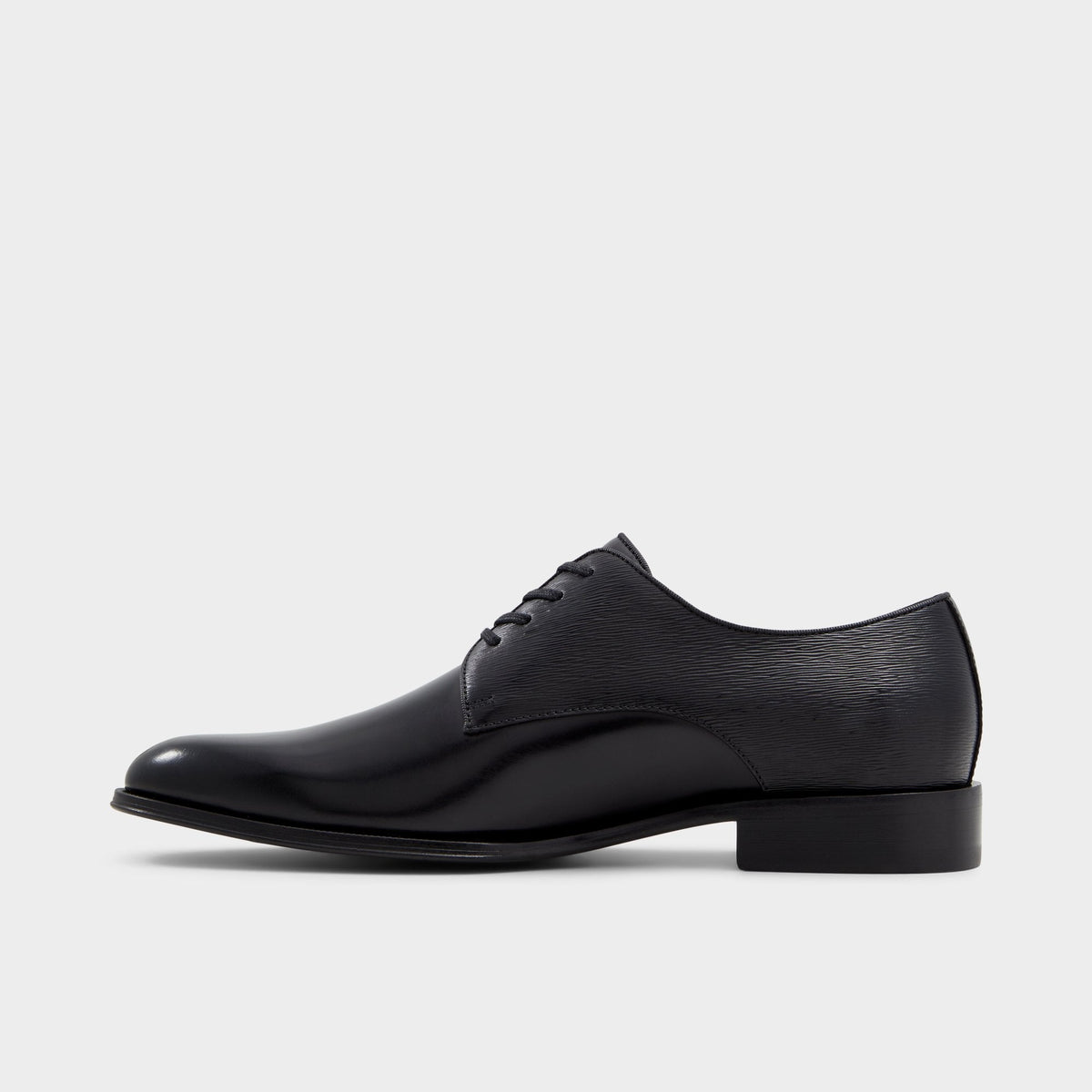 Halbart Black Leather Embossed Men's Oxfords & Lace-ups - Oxford shoe | Aldo