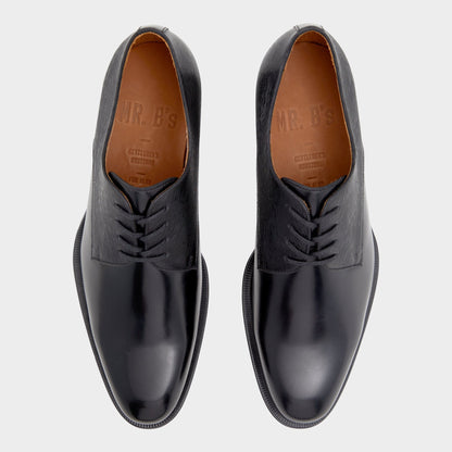 Halbart Black Leather Embossed Men's Oxfords & Lace-ups - Oxford shoe | Aldo
