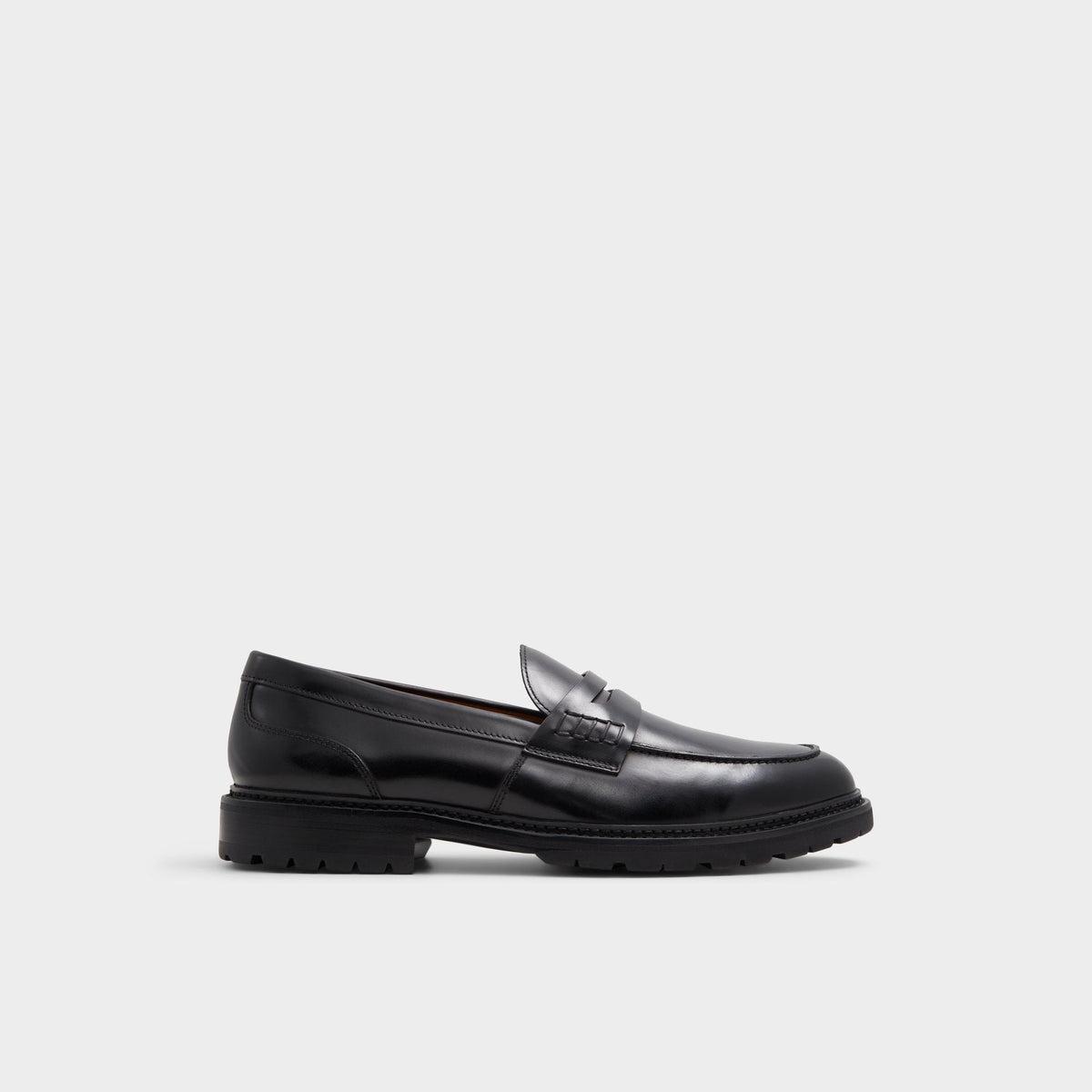 Aleris Black Men's Dress Shoes - Loafer, Lug sole | Aldo