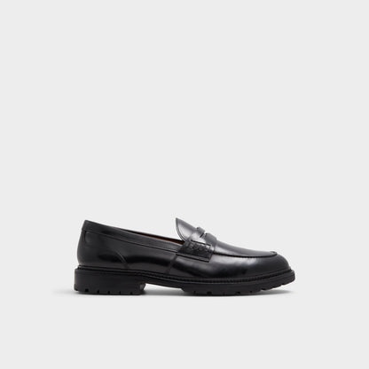 Aleris Black Men's Dress Shoes - Loafer, Lug sole | Aldo