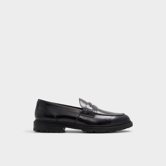 Aleris Black Men's Dress Shoes - Loafer, Lug sole | Aldo