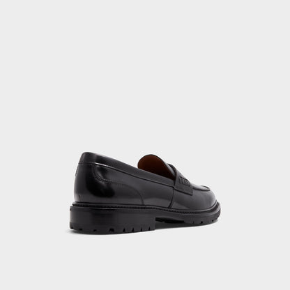 Aleris Black Men's Dress Shoes - Loafer, Lug sole | Aldo