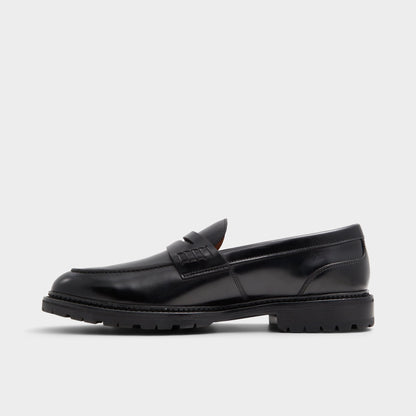 Aleris Black Men's Dress Shoes - Loafer, Lug sole | Aldo