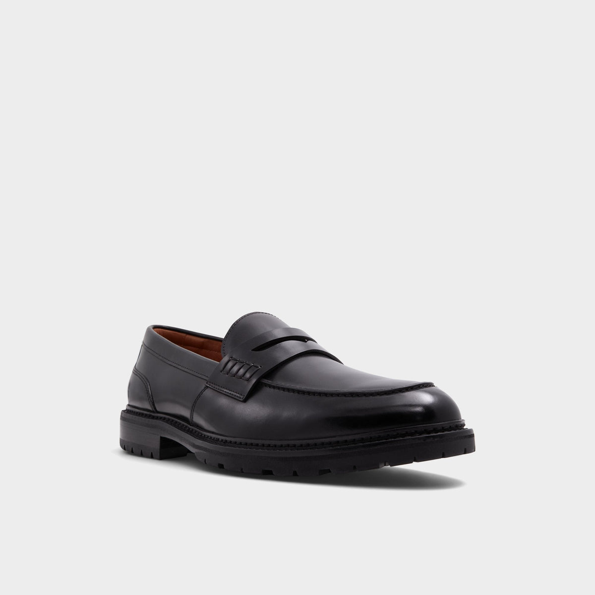 Aleris Black Men's Dress Shoes - Loafer, Lug sole | Aldo