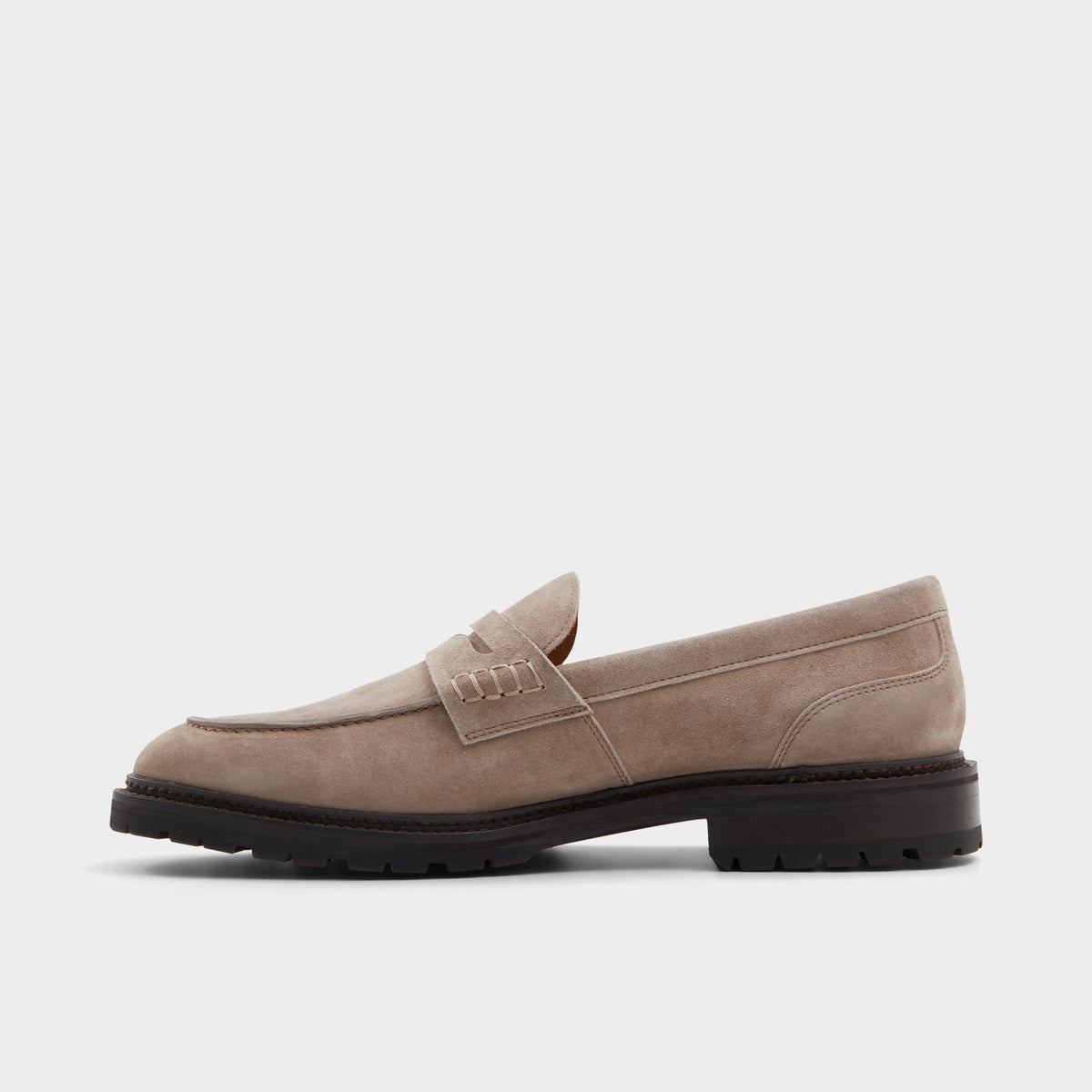 Aleris Brown Men's Dress Shoes - Loafer, Lug sole | Aldo