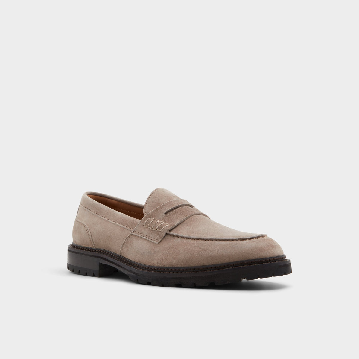 Aleris Brown Men's Dress Shoes - Loafer, Lug sole | Aldo