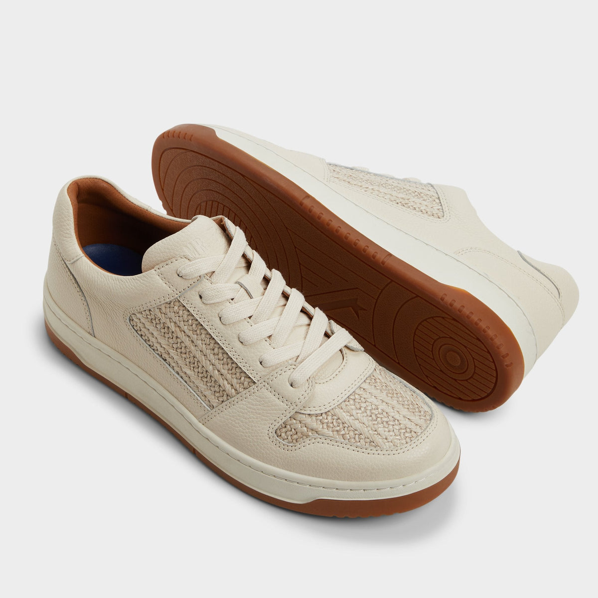 Ludlow White Leather Mixed Material Men's Low top - Low top sneaker | Aldo