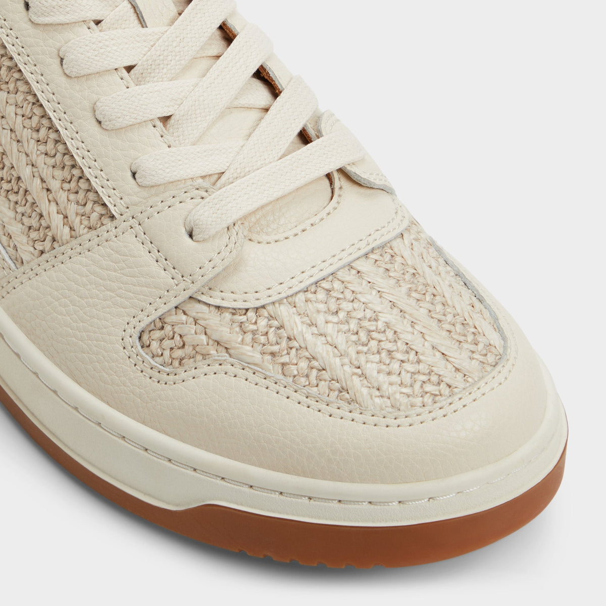 Ludlow White Leather Mixed Material Men's Low top - Low top sneaker | Aldo
