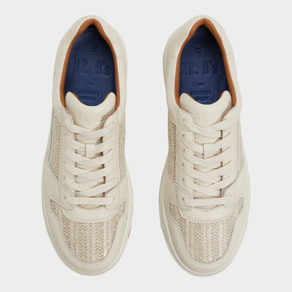 Ludlow White Leather Mixed Material Men's Low top - Low top sneaker | Aldo