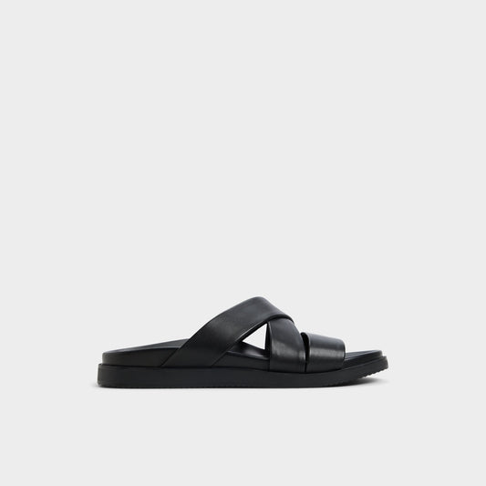 Kairo Black Men's Sandals & Slides - Slide sandal | Aldo