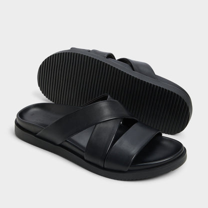 Kairo Black Men's Sandals & Slides - Slide sandal | Aldo
