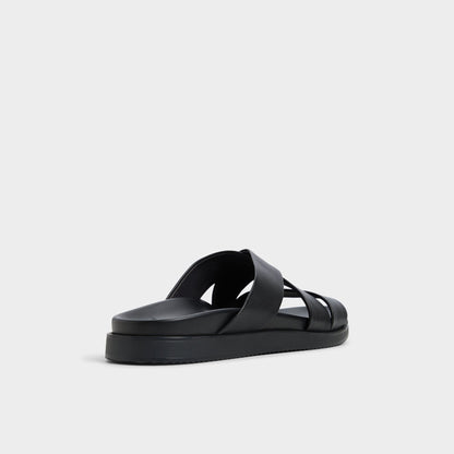 Kairo Black Men's Sandals & Slides - Slide sandal | Aldo