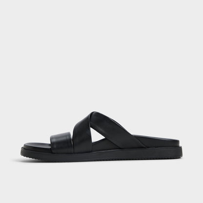Kairo Black Men's Sandals & Slides - Slide sandal | Aldo