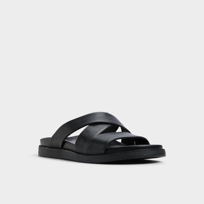 Kairo Black Men's Sandals & Slides - Slide sandal | Aldo