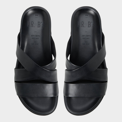 Kairo Black Men's Sandals & Slides - Slide sandal | Aldo