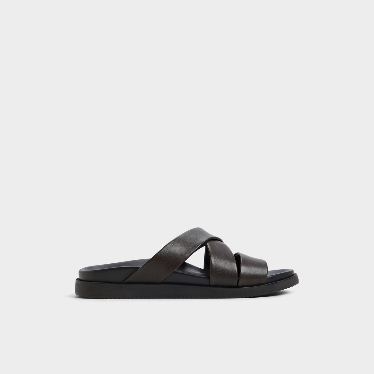 Kairo Dark Brown Men's Sandals & Slides - Slide sandal | Aldo