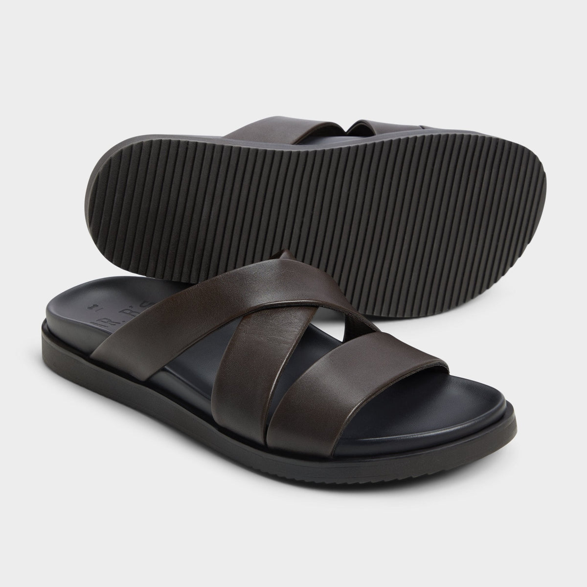 Kairo Dark Brown Men's Sandals & Slides - Slide sandal | Aldo