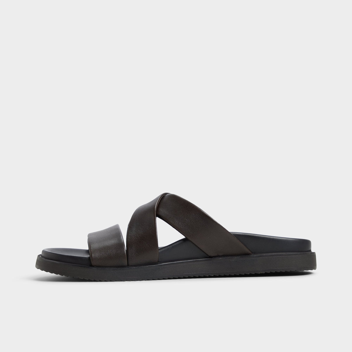 Kairo Dark Brown Men's Sandals & Slides - Slide sandal | Aldo