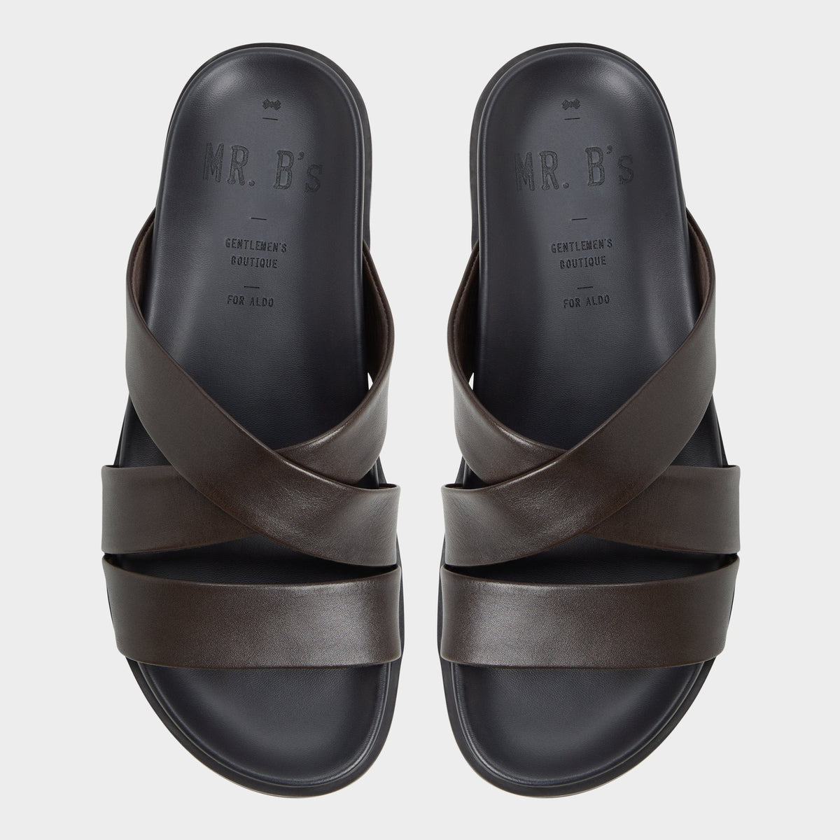 Kairo Dark Brown Men's Sandals & Slides - Slide sandal | Aldo