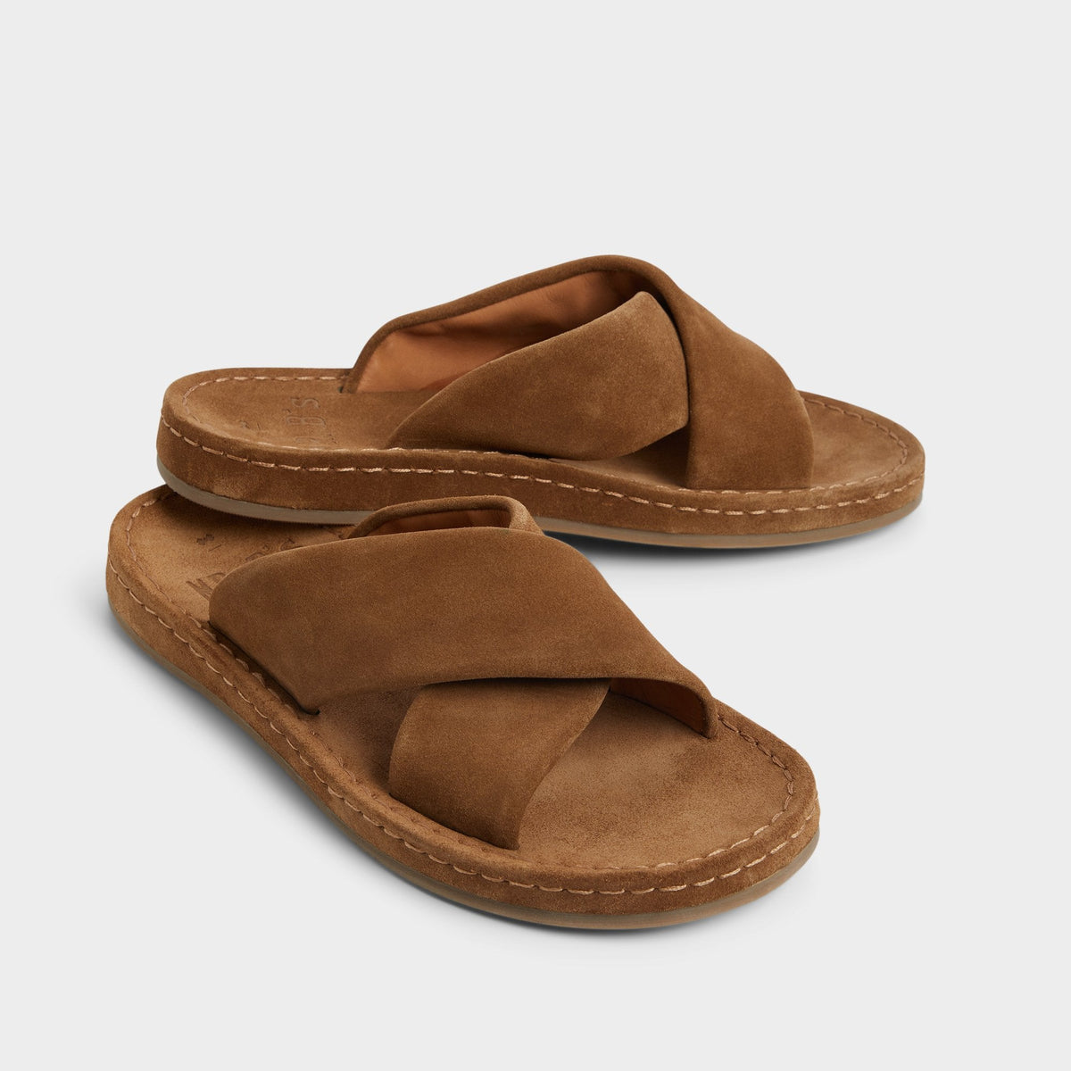 Steele Light Brown Men's Sandals & Slides - Slide sandal | Aldo