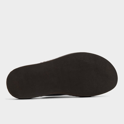Steele Dark Brown Men's Sandals & Slides - Slide sandal | Aldo