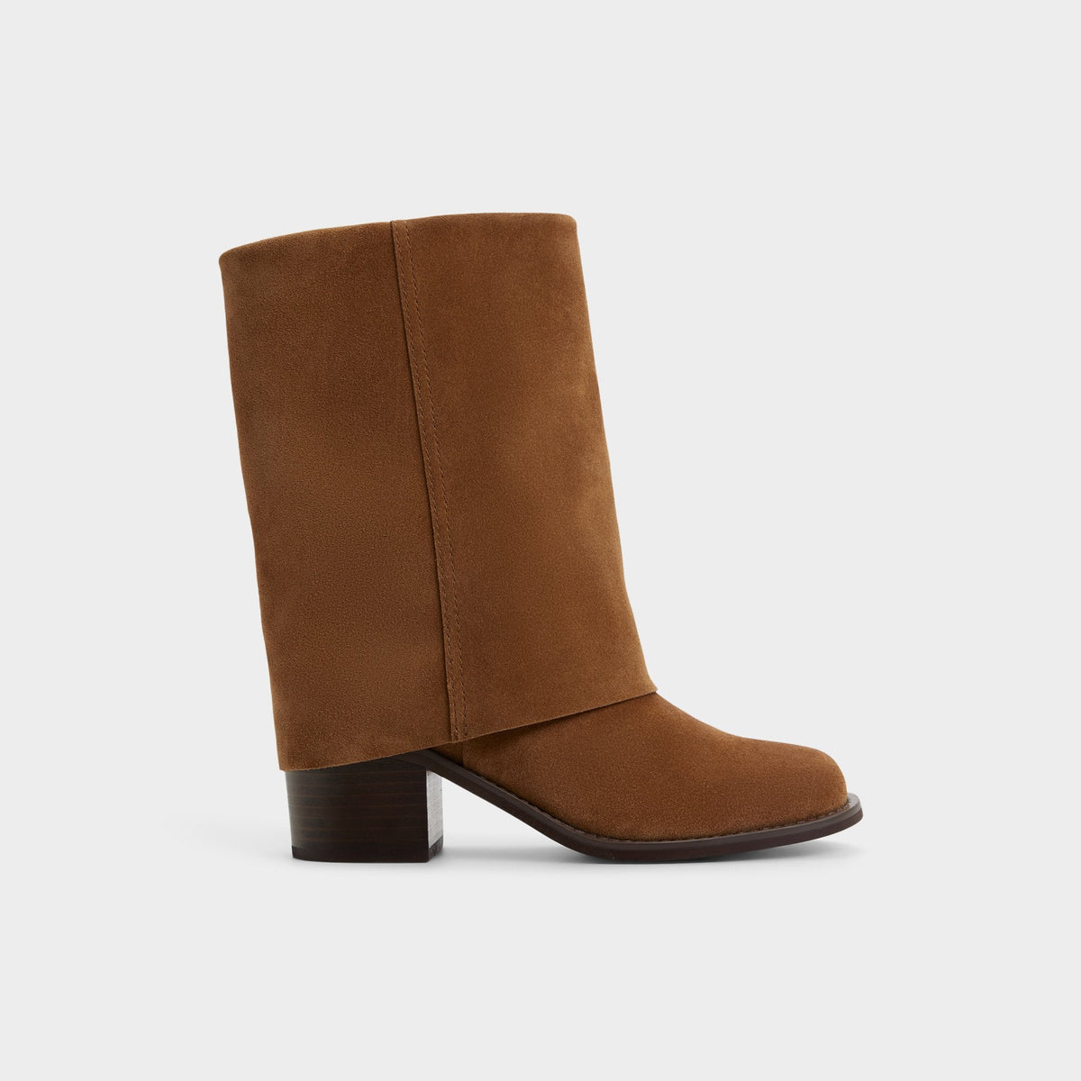 Nolya in Medium Brown - Ankle boot, Block heel | Aldo