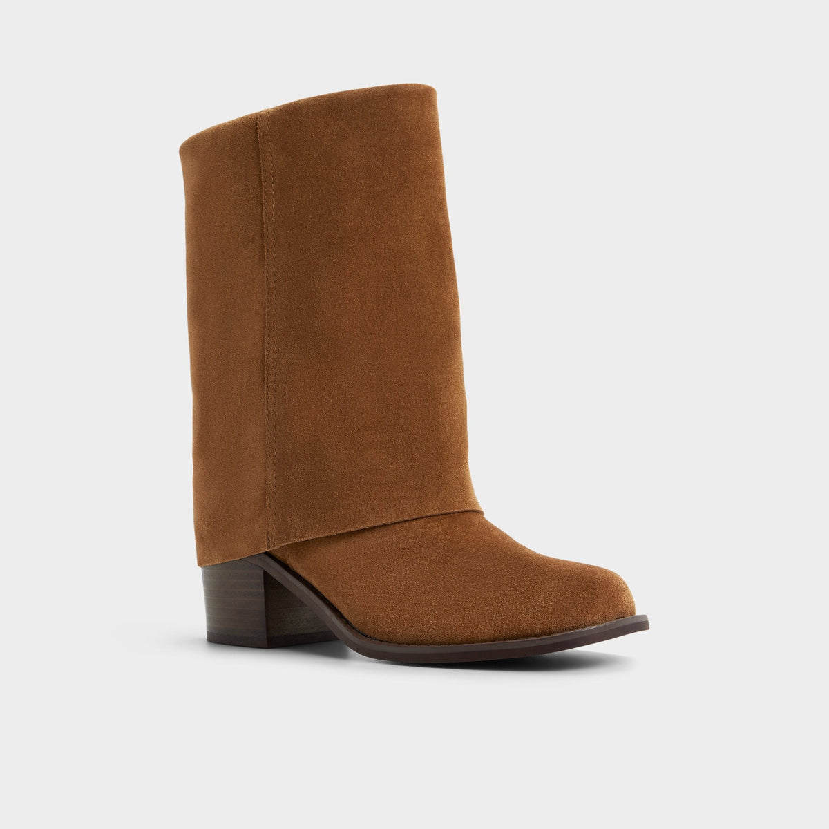 Nolya in Medium Brown - Ankle boot, Block heel | Aldo