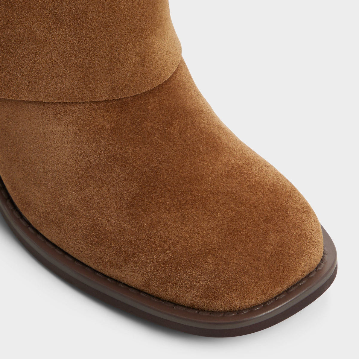 Nolya in Medium Brown - Ankle boot, Block heel | Aldo