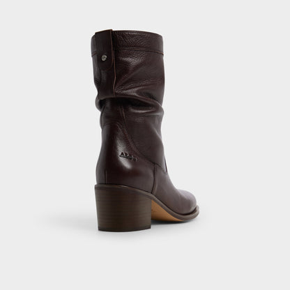Haverly in Dark Brown 14163441 - Ankle boot, Block heel | Aldo