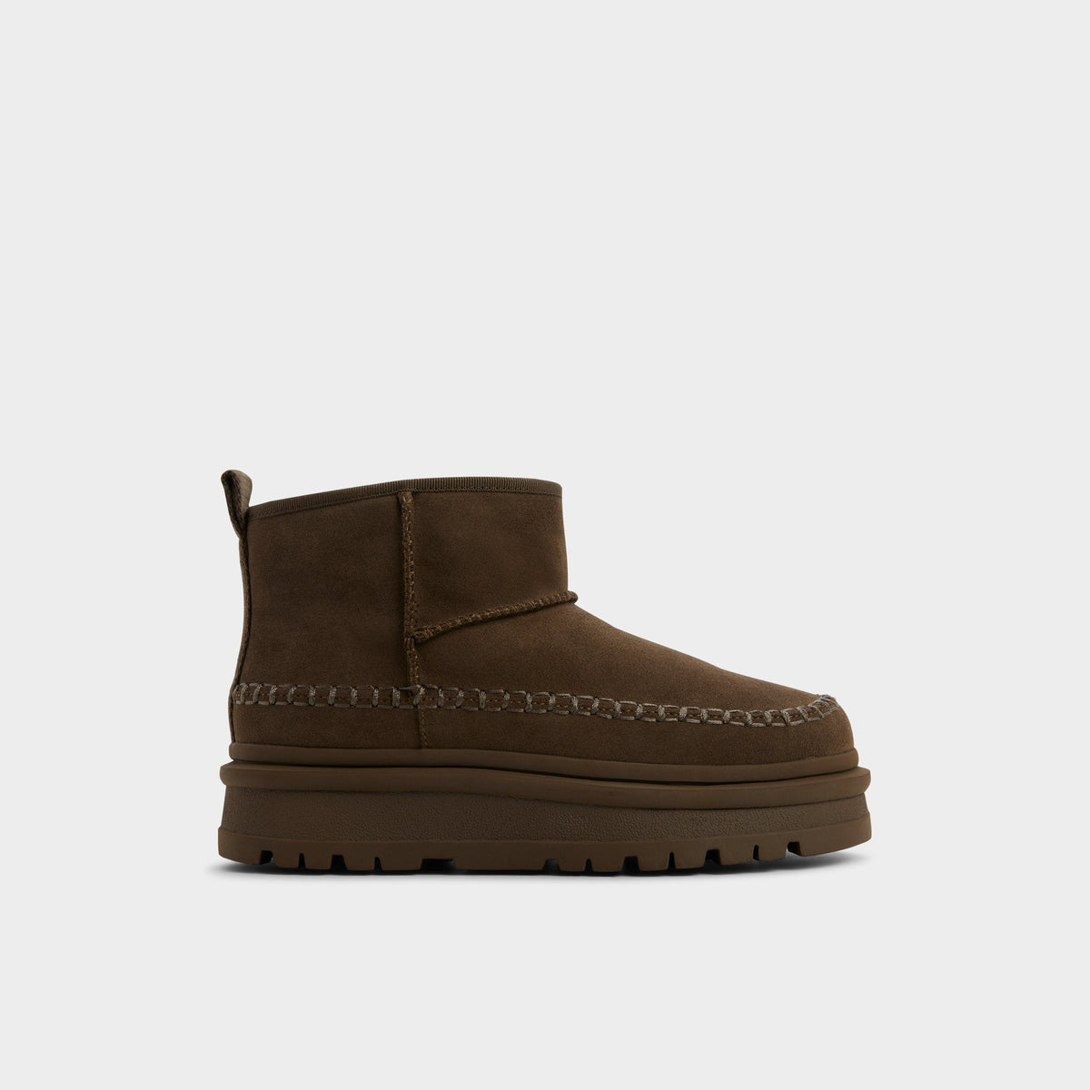 Milanie in Dark Green - Ankle boot, Lug sole | Aldo
