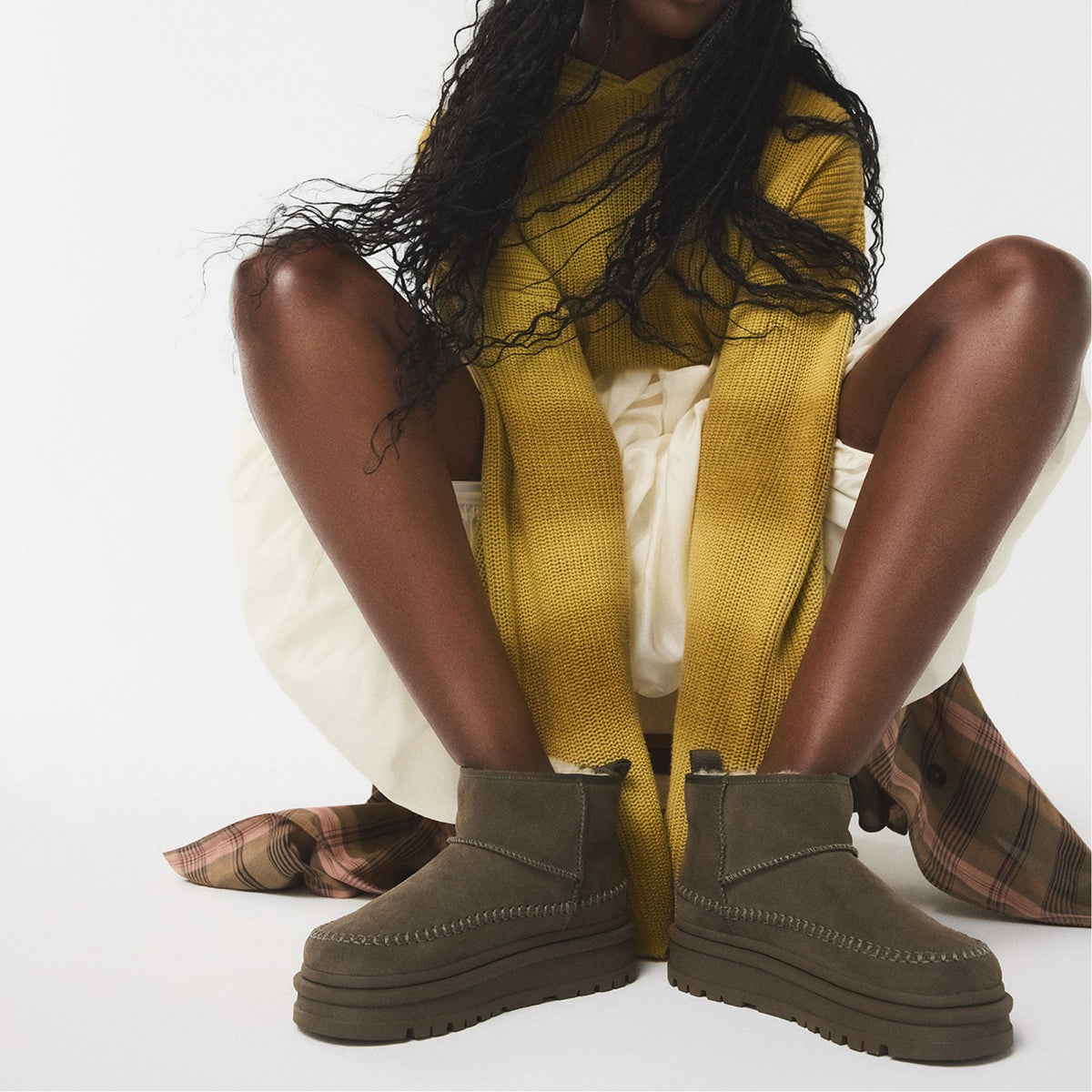 Milanie in Dark Green - Ankle boot, Lug sole | Aldo