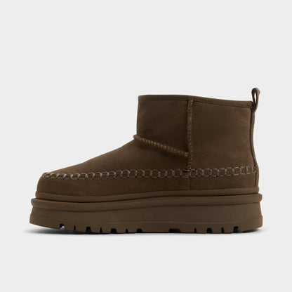 Milanie in Dark Green - Ankle boot, Lug sole | Aldo
