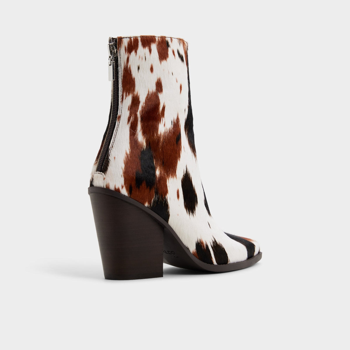 Norelle in Open Brown - Ankle boot, Block heel | Aldo