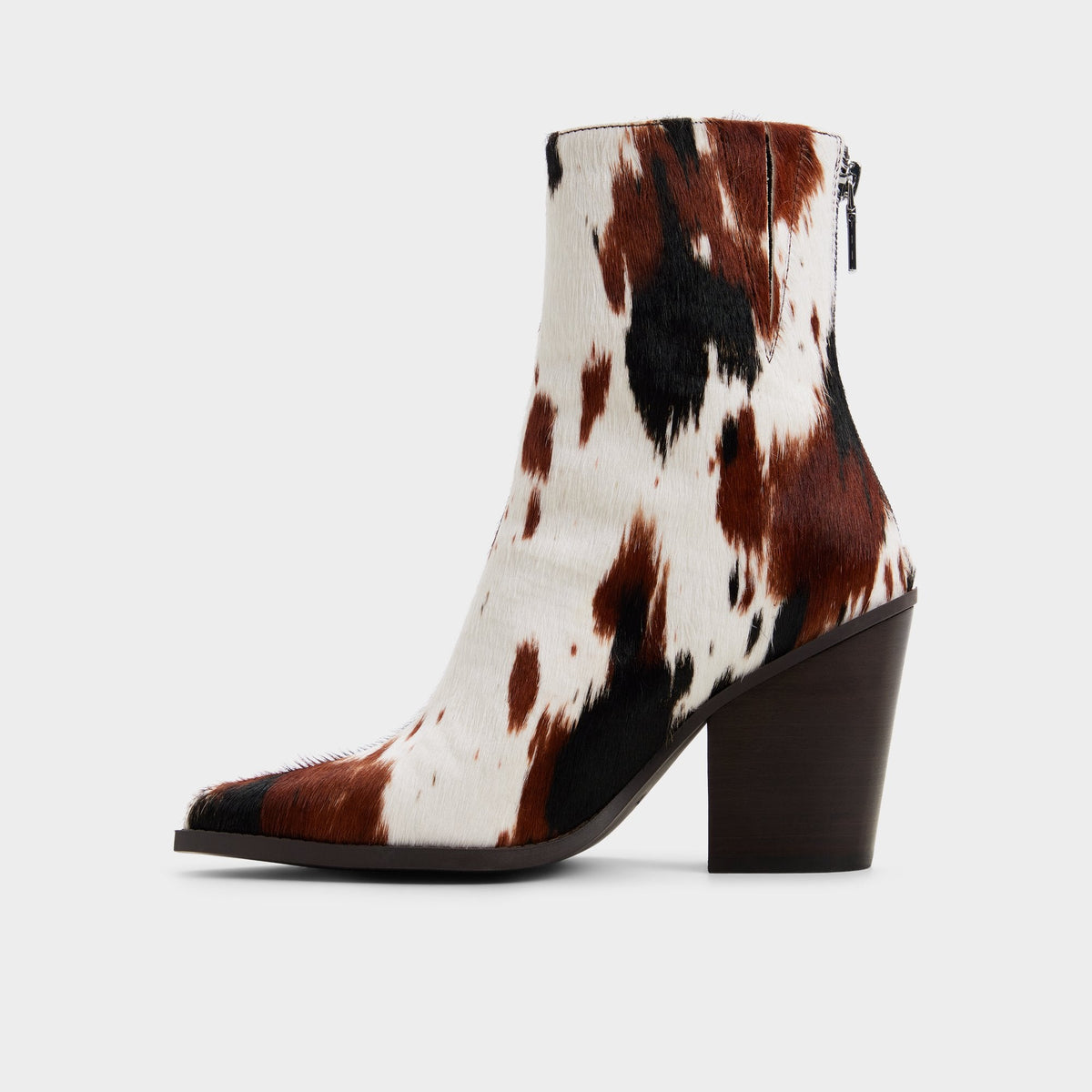 Norelle in Open Brown - Ankle boot, Block heel | Aldo