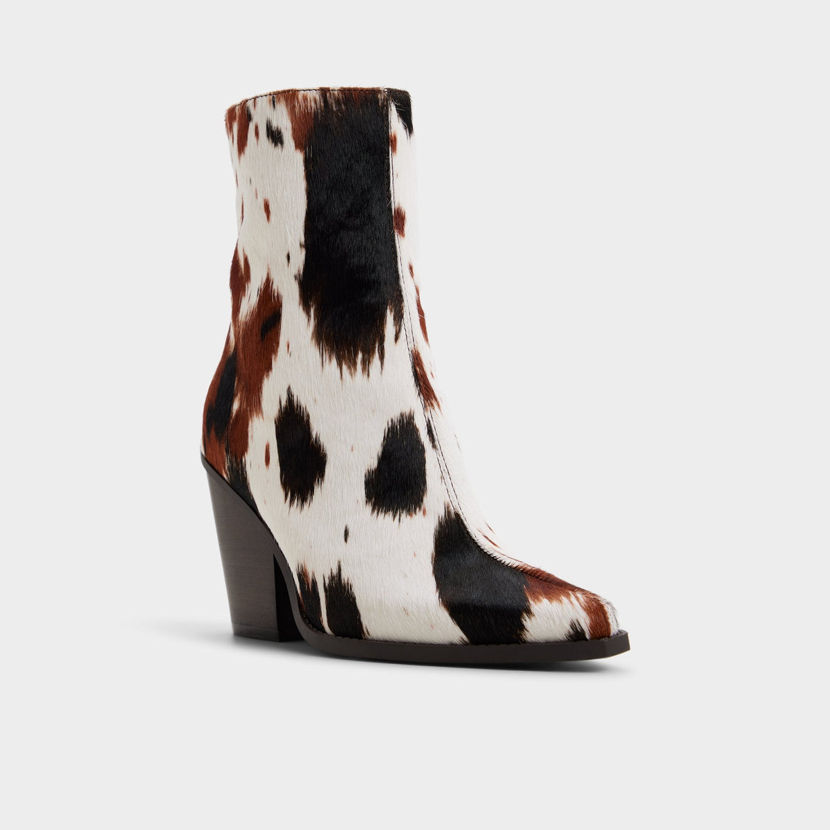 Norelle in Open Brown - Ankle boot, Block heel | Aldo