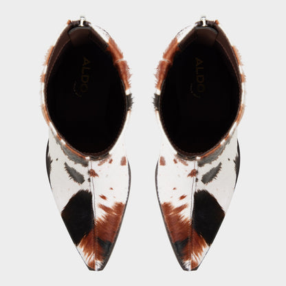 Norelle in Open Brown - Ankle boot, Block heel | Aldo