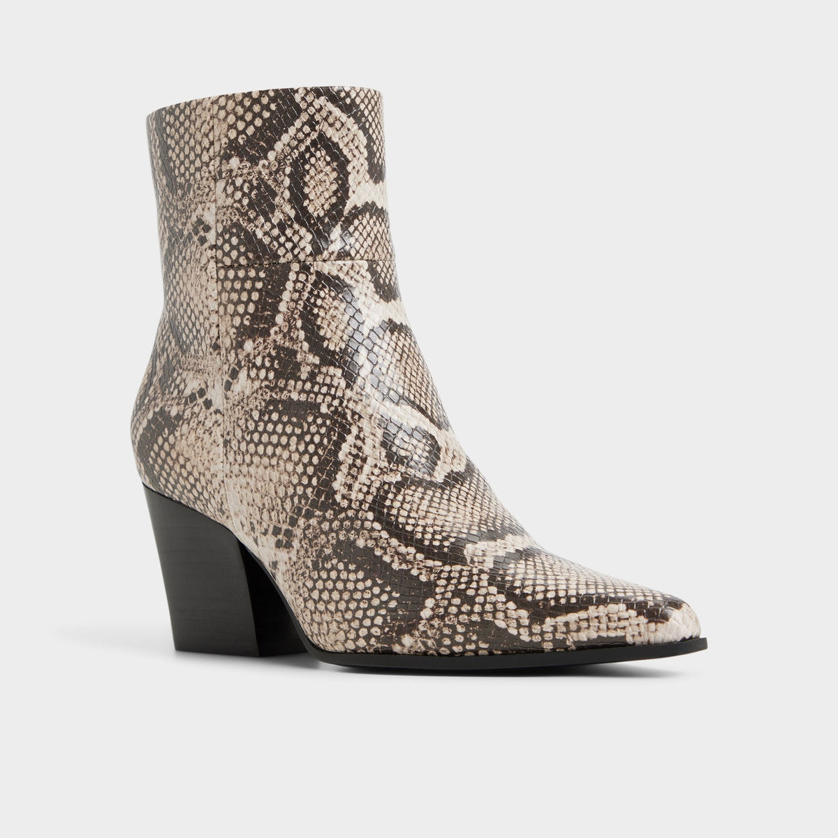 Shanah in Open Brown - Ankle boot, Block heel | Aldo