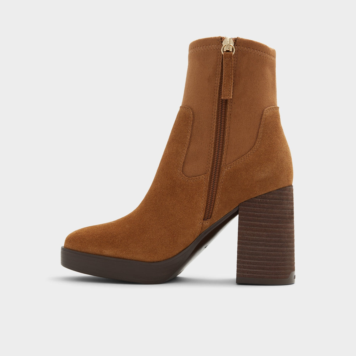 Voss Dark Brown Women's Casual boots - Ankle boot, Block heel | Aldo