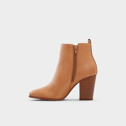 Noemieflex Dark Beige Women's Ankle boots - Ankle boot, Block heel | Aldo