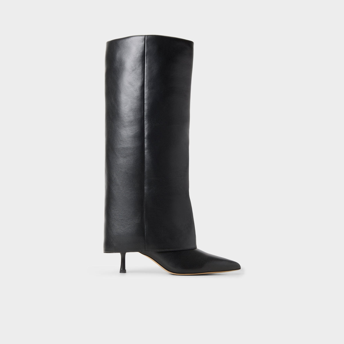 Aseader in Black - Knee-high boot, Stiletto heel | Aldo