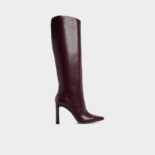 Elyne in Burgundy - Knee-high boot | Aldo