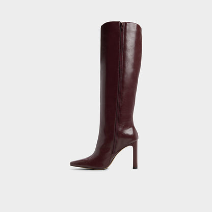 Elyne in Burgundy - Knee-high boot | Aldo