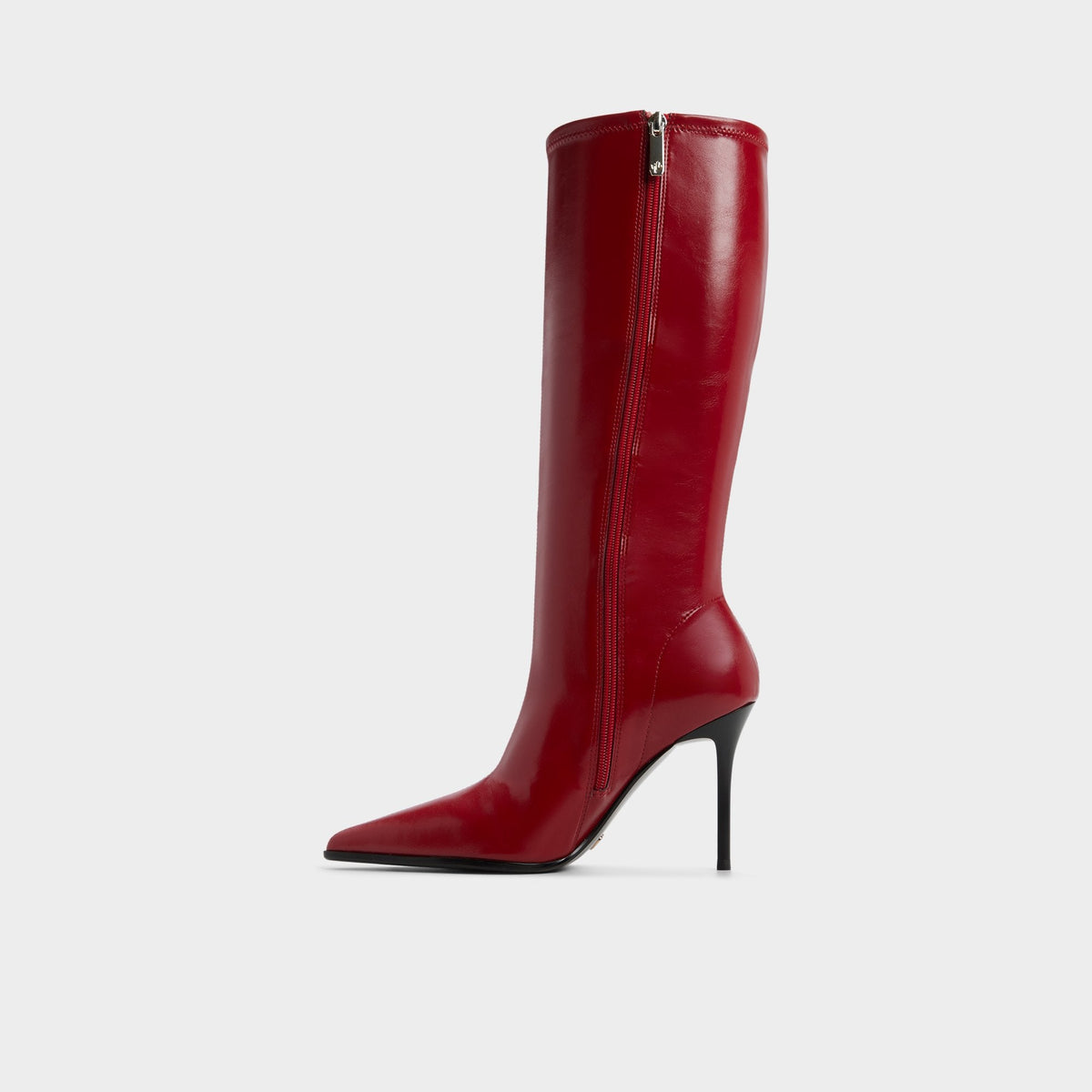 Re in Emily Medium Red - Knee-high boot, Stiletto heel | Aldo